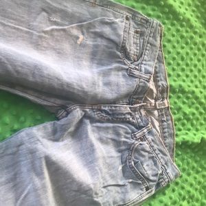 Abercrombie and Fitch Distressed Jeans